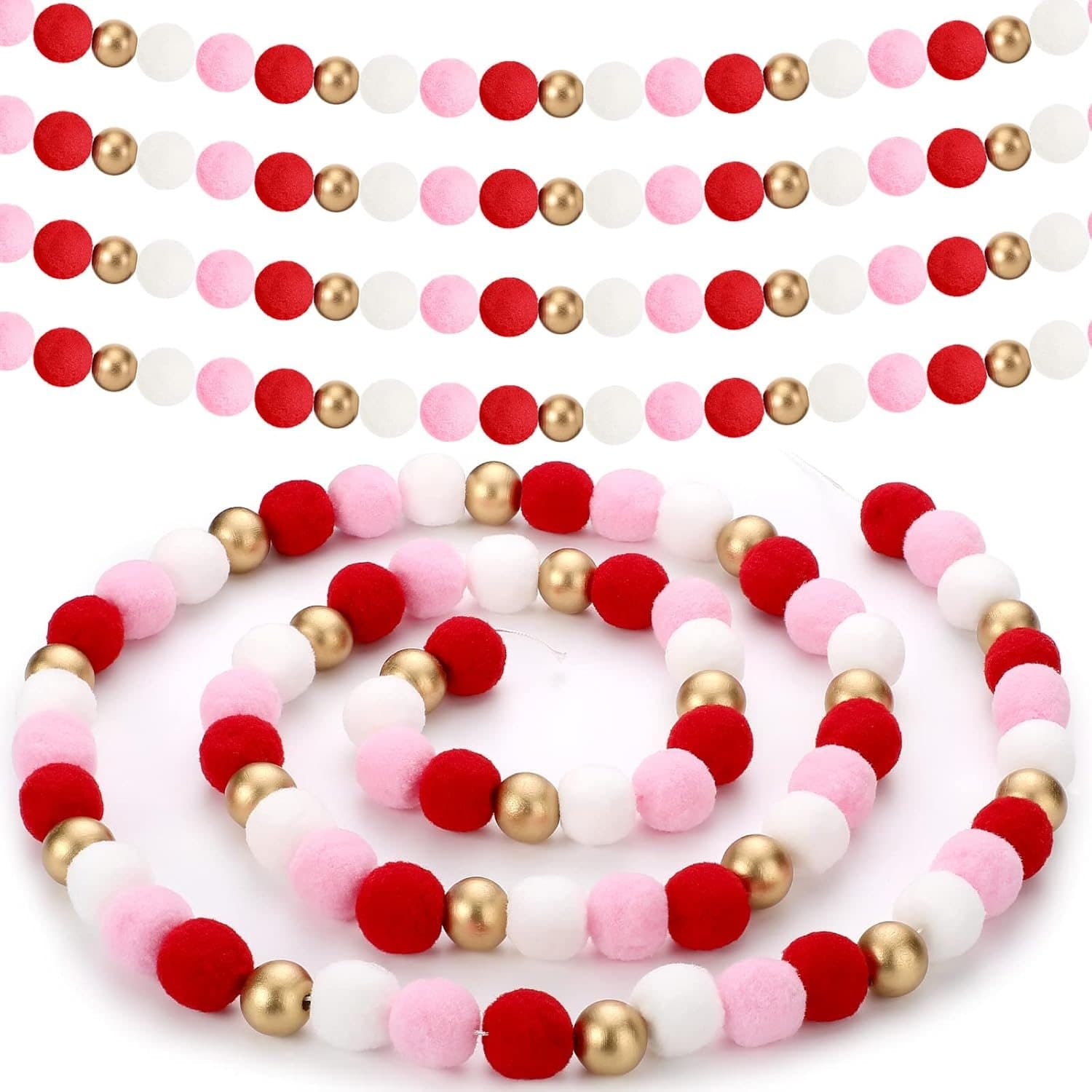 6ft Boiled Wool Garland, style SH-04-26